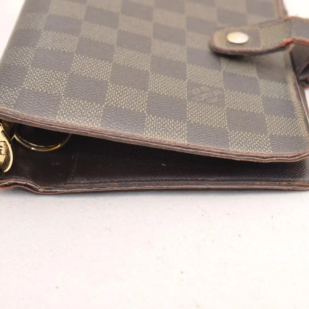LOUIS VUITTON Damier Ebene Medium Ring Agenda MM - Picture 5 of 12